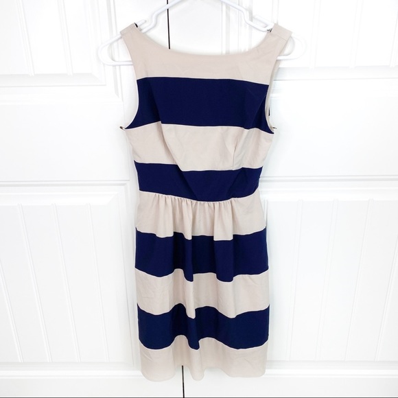 B Darlin Dresses & Skirts - B. Darlin Boat Neck Striped Fit & Flare Mini Dress